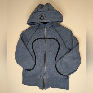Lululemon athletica Blue Hoodie with Black Trim
